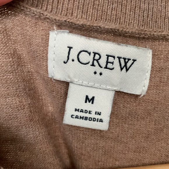 J Crew brown sweater shell sleeveless - Picture 3 of 4